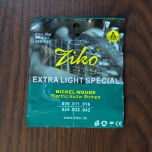 Ziko DEG - 009 Nickel Wound Electric Guitar String Set