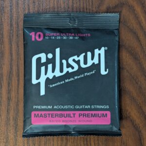 🎸 Gibson Masterbuilt Premium Acoustic Guitar String Set